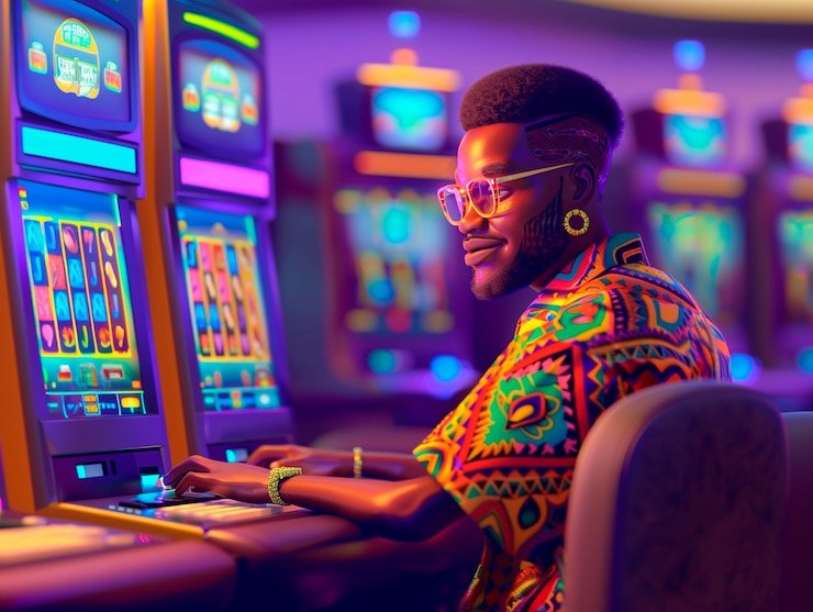 Responsible gaming concept showing budget management for slot entertainment